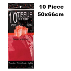 Tissue Paper - pack of 10's - Red
